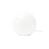 IKEA FADO Tischleuchte, weiß, 25 cm Glas