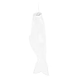 Mikikit DIY Japanische Koi Fisch Fahne Blanko Koinobori Windsock Malset für Kreative Gestaltung Traditionelle Gartendekoration für Sushi Bar
