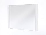 expendio Garderobenspiegel Romana 4 matt weiß 91x68x2 cm Wandspiegel Flurspiegel Spiegel Garderobe