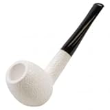 Meerschaumpfeife Block Apple rustik Large