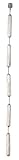 Magnesium Kettenanode 22 x 800 mm 3/4' DN20 flexibel 5-teilig mit PTFE-Dichtung passend zu Afriso 69829 Magnesiumanode Opferanode Schutzanode