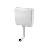 DS-Lux® Spülkasten Kunststoff Komfort Start/Stop weiß, 2-8 Liter, Universal WC-Spülkasten, umweltfreundlich, ökologisch, naturverträglich, nachhaltig, einfache Installation, problemlose Montage