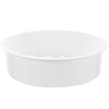 Ciieeo Reiskocher Dampfgarer Korb aus Weißem Pp 5l Dämpfeinsatz Leicht zu Reinigen Vielseitig Einsetzbar für Gesunde Küche und Schonendes