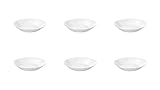 IKEA OFTAST Tiefer Teller in weiß; (20cm); 6 Stück