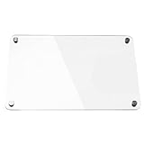 QUMIIRITY Magnetische Acryltafel Kühlschrank 20x30cm Leicht Tragbar Trocken Abwischbar Memo Board für Familienorganisation