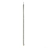 5,28 m Teleskop-Antenne aus Edelstahl, HF Kurzwellen-Schinkenradio vertikal, M10, verstärkter Boden (5,6 m)