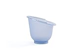 Doomoo Basics – Shantala Blue Baby-Badewanne für Neugeborene – Ergonomische Babywanne zum Sitzen von 0 bis 6 Monate – Badeeimer mit hohen Wänden für ein Rundum Geschütztes Gefühl – Speichert Wärme
