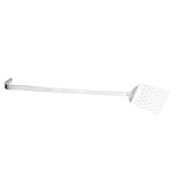 HOLIDYOYO Erweiterte Kochschaufel Grillspatel Wok-utensilien Küchenspatel Kochen Steakwender Haushalt Wender-spatel Wiederverwendbar Geschlitzt Bratspatel Steakspatel Silber Rostfreier Stahl