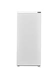 Respekta Einbaukühlschrank ohne Gefrierfach 122 cm / 200 L Fassungsvermögen / Wechselbarer Türanschlag / Automatisches Abtauen des Kühlteils / KS1220 / Max. 38 dB / in weiß