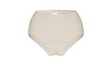 ANGOFORM Taillenslip für Damen aus 100% Reiner, Leichter Seide (Gr. L, Farbe: naturweiß)
