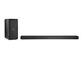 Denon DHT-S517 3.1.2 Dolby Atmos Soundbar System Mit Kabellosem Subwoofer, HDMI EARC Und Bluetooth, Schwarz