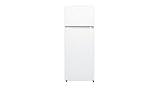 Gorenje RF414DPW4 Kühl-Gefrierkombination/Freistehend/EK:D /39dB /206 Liter Fassungsvermögen/CrispZone/EcoMode/Abtau-Vollautomatik/Türnaschlag wechselbar/HxBxT: 143,6 x 55,4 x 54,2 cm/Weiß