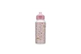 Mepal - Trinkflasche Pop-up Campus - Wasserflasche - Little Dutch - Auslaufsichere Flasche für die Schule - Wiederverwendbar - BPA-frei & Spülmaschinenfest - 400 ml - Fairy Garden