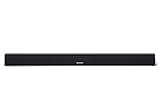 SHARP HTSB110 2.0 Soundbar 90W (USB, Bluetooth, HDMI, Optisch, AUX-In (3,5mm), Breite: 80cm), Slim-Design, schwarz