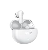 OPPO Enco Air4 Pro True Wireless Earphones, 44h Autonomie, Titanium Driver 12.4mm, Bluetooth 5.4, Touch Controls, AI Noise Cancellation, Android und iOS, IP55, [Italienische Version] Weiß
