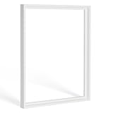 Bildershop-24 Schattenfugenrahmen mit Schattenfuge Lemgo Rahmen für Keilrahmenbilder und Leinwände 30 X 40cm Weiß (matt)