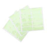TEHAUX 30Stücke Selbstklebende Aufkleber im Dunkeln für Einfache Orientierung Fluoreszierende Beschädigungsfreie Sticker für Schlafzimmer und Wohnzimmer
