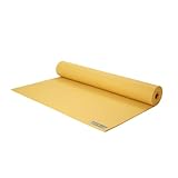 JadeYoga Ltd. Saffron rutschfeste Naturkautschuk Yogamatte (5mm, 173cm)