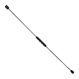 Relaxdays Swingstick, Fitness Schwingstab, Vibrationstraining & Tiefenmuskulatur, flexibel, Fiberglas, 160 cm, schwarz