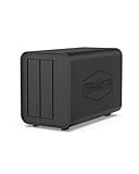 TERRAMASTER F2-212 2Bay NAS - Quad Core CPU DDR4 RAM Personal Private Cloud Home Network Attached Storage mit umfangreichen Backup-Lösungen (Festplattenspeicher)