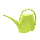 Gießkanne klein für den Zimmerpflanzen 1,7 L - Blumengießkanne aus Hochwertigem Kunststoff - Handliche Giesskanne für Innenbereich - Ideal für Bewässerung für Zimmerpflanzen, Grün