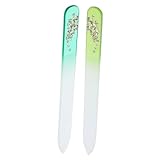 Ipetboom 2St glasnagelfeile glass nail file Nagelfeile für Nagelstärkung Nagelfeile für künstliche Nägel Nagelfeile für Nagelglanz Strasssteine einstellen Datei Werkzeug Fräulein