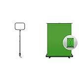 Corsair Elgato Key Light + Elgato Green Screen Ausfahrbares Chroma-Key-Panel Zusammenklappbar