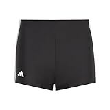 ADIDAS HR7476 3S BOXER Swimsuit Boy's Schwarz/Weiß, Größe 152