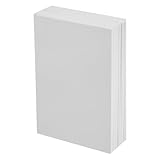 HINTRMENT 100 Blatt Hochglänzendes Fotopapier Din Wasserfestes Kratzfestes Inkjet Drucker Papier für Büro Schule DIY Fotodruck mit Glatter Oberfläche