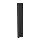 Ventanara® 19 Lamellen einzeln anthrazit 89mm Ersatzlamellen für Lamellenvorhang Vertikaljalousie 250 cm