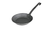turk Bratpfanne 20 cm mit flachem Hakenstiel HANDGESCHMIEDET Serie 655 (H.Nr. 65520)
