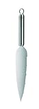 RÖSLE Tortenmesser, Hochwertiges Kuchenmesser zum Teilen und Verteilen von Torten und Kuchen, feine Zahnung, Edelstahl 18/10, Länge 29,5 cm