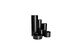 MAUL Stiftehalter MAULtubo Ø15x12,5 cm | Schreibtisch Organizer mit 6 Köchern | Büro Organizer für Stifte, Kugelschreiber, Pinsel und Schere | Stilvoller Stifte Organizer | Schwarz