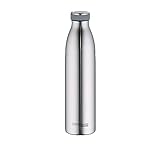THERMOcafé by THERMOS TC BOTTLE stainless steel mat 1,00l, Isolierflasche aus Edelstahl, kohlensäurefest, 12h heiß 24h kalt, Auslaufsicher, für Schule, Unterwegs & Büro