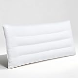 Carasylvia Ultraflaches Bauchschläferkissen - Microfaser Füllung Flachkissen, Hochwertige Unterstützung Kopfkissen für Rückenschläfer und Bauchschläfer, 40x80x6 cm