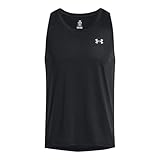 Under Armour Herren Launch Singlet, leichtes atmungsaktives Tank Top, schnelltrocknendes Funktionsshirt mit reflektierenden Details