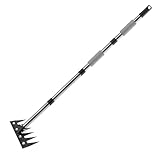 Générique Unkrautvernichter mit langem Griff | Gartenwerkzeuge mit langem Griff, Teleskop-Abzieher für Nadeln, , Entwirrung, massiver Boden,