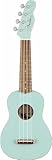 Fender Venice Sopran-Ukulele, Walnuss-Griffbrett, Daphne Blue