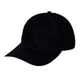 Cappy Mädchen, Basecap Kinder Jungen Unisex Baseballkappe Baumwolle Sonnenschutz Outdoor Baby Mädchen Sommermütze Atmungsaktiv Kappe Sommer Baseball Cap Baseballcap Verstellbar Schwarz 8 Jahre