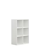 VDD – Wandschränke – Wandschränke Wohnzimmer – 6 Fächer – Weiß