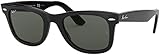 Ray Ban Rb2140 Original Wayfarer Black / Green (Polarized) Kunststoffgestell Sonnenbrillen, 54mm