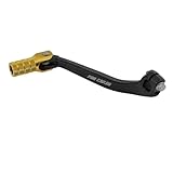 KFJFDHES folding gear lever made of CNC aluminium Motorrad CNC Schalthebel Schalthebel Pedal/Fit for Suzuki RMZ250 RMZ450 RM Z250 Z450 2008-2012 2013 2014 2015 2016 2017 2018 2019(7307 Shift Lever)