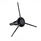 LiebeWH Klarinettenständer aus Stahl, Faltbarer, Tragbarer Stativhalter für Gerade Klarinette Saxophon Windinstrument