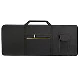Pyatofyy 61 Tasten Elektronische Klavier Tasche, 600D Oxford Gewebe Keyboard Tasche, Wasserdicht Keyboardtasche Tastatur Tasche, Piano Keyboard Staubschutzhülle, Piano Keyboard Klavier Abdeckung