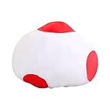 HINAYOSAN Verspielter Pilzhut, einzigartiges Kostümhut, Accessoire für Männer, Frauen, Kinder, Cosplay, Verkleidungen, Requisiten, Kopfbedeckung, Hut, weiß, One Size (Approx. 36x24cm/14.17x9.45inch)