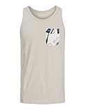 JACK & JONES Jjhawaii Pocket Tanktop Sl