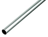 Alberts 472597 Rundrohr | Aluminium, natur | 1000 x 25 x 1,5...