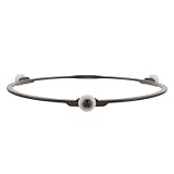 BESTYASH Mikrowellen Drehtellerring Ersatz Mittlerer Rollenhalter aus Robustem Kunststoff Kompatibel mit 15,8cm Glasteller Rutschfeste Halterung für Mikrowellenplatten Universeller