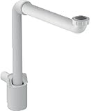 Geberit Tauchablauf für WB, G1 1/4 d32, Raumsparmodell, waagerechter Ausgang