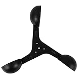 TOBBOMEY Windgeschwindigkeitsmesser Ersatzbecher Aluminium Windmessgerät Windflussmesser Metall Windcup für Wetterstationen Umweltsensoren Langlebig Robust